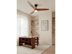 Create - Wind Century - Ventilador De Teto 40w Silencioso, 100% Madeira, Vários Tamanhos