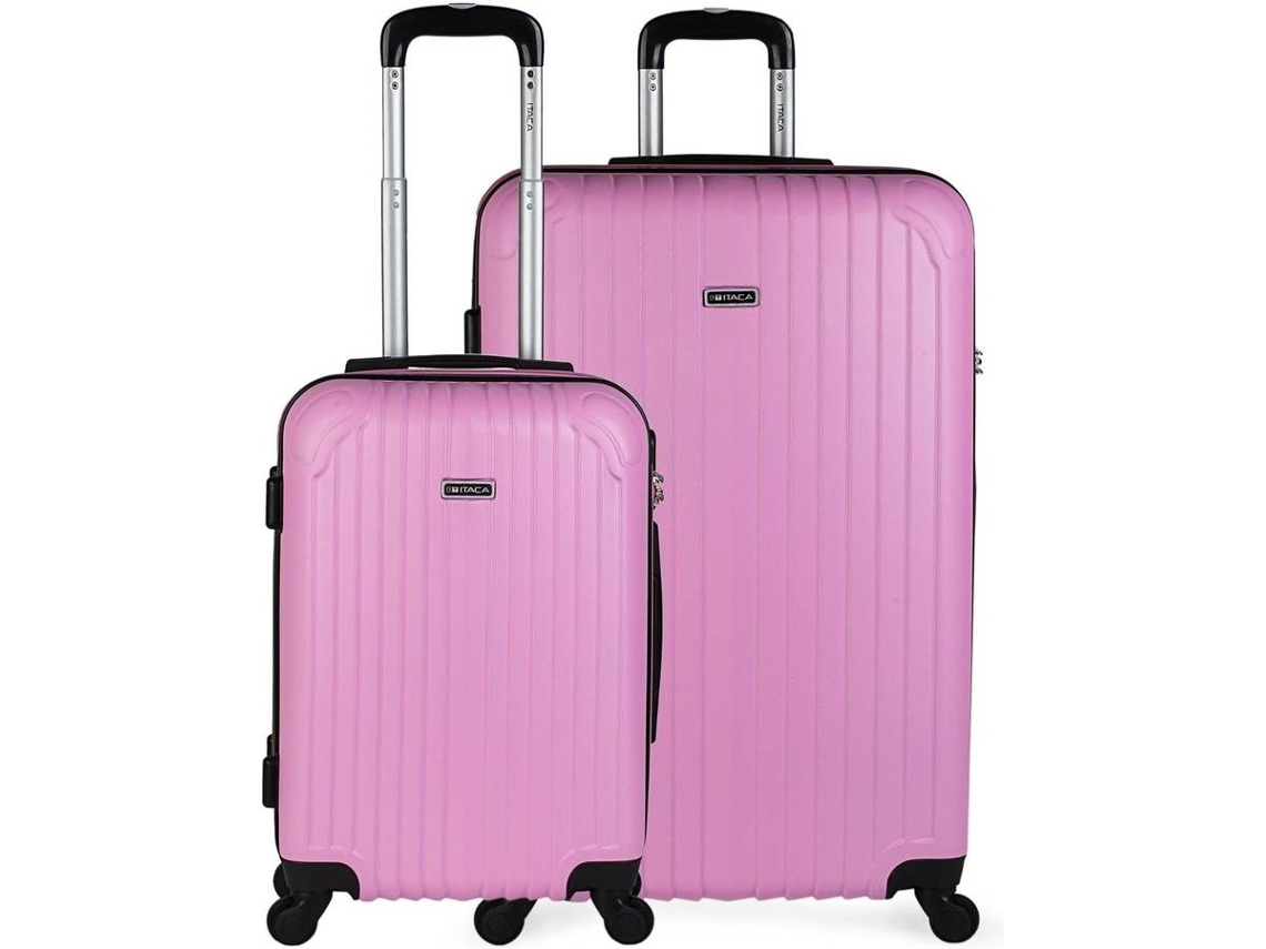 Conjunto de Malas de Viagem ITACA T71517 ABS Rosa