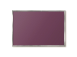 Quadro de vidro magnético violeta para hall de entrada Espelharte (60x40 cm)