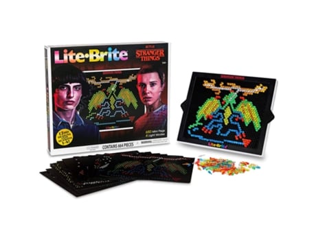 Jogo Stranger Things Lite Brite Netflix