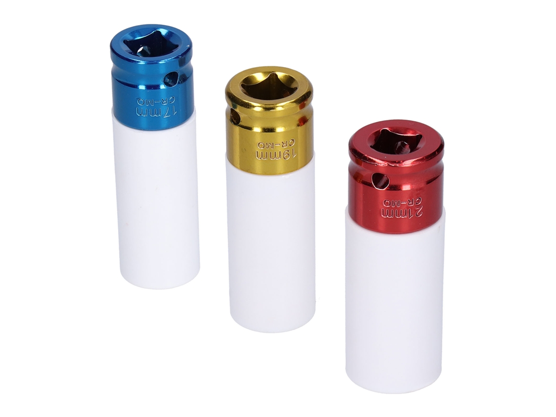 3 Pcs Mangueira Neumática Aço Cromo Vanádio Impacto Resistente