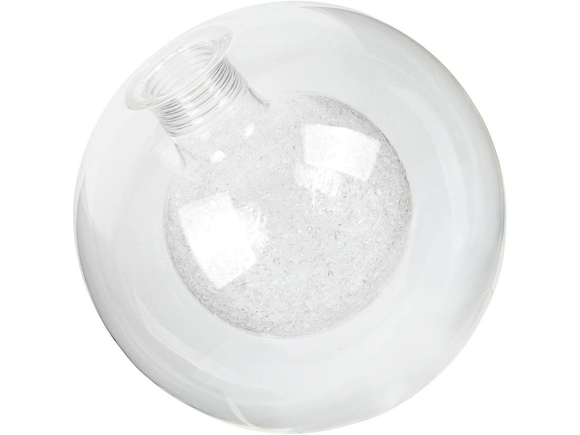 Luminária Pendente de Vidro Duplo G9, Globo Transparente, Fácil de Instalar, Estrutura Simples. SFUSHOS