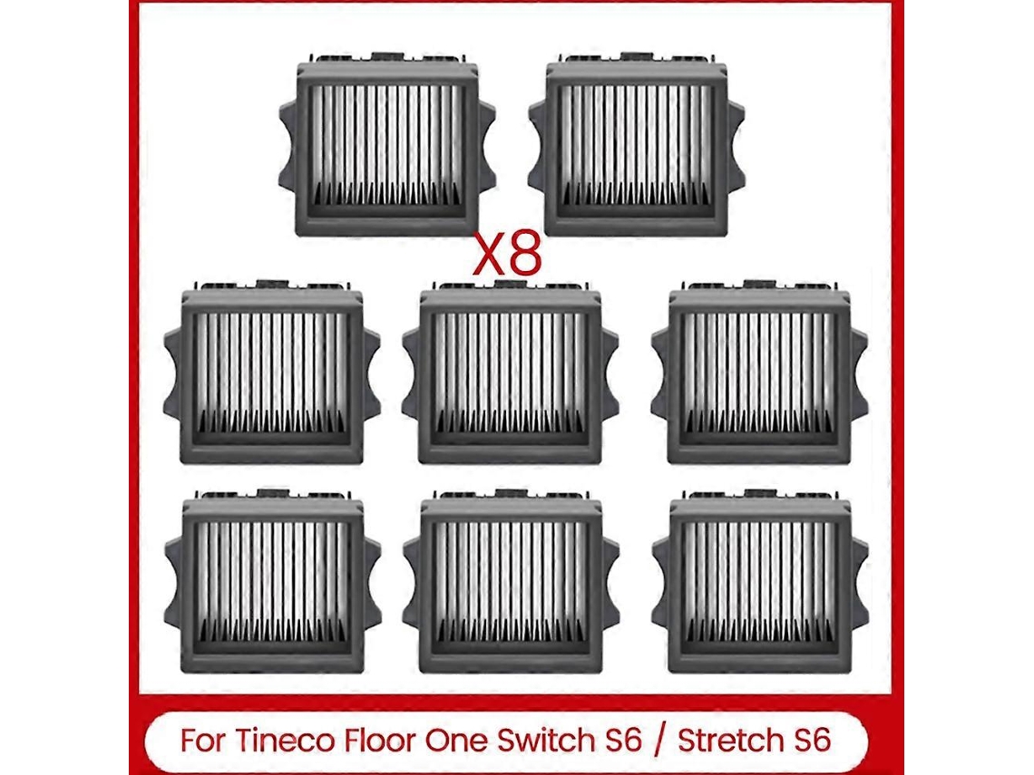 8 Filtros Hepa Para Floor One Switch S6 Stretch S6_glo