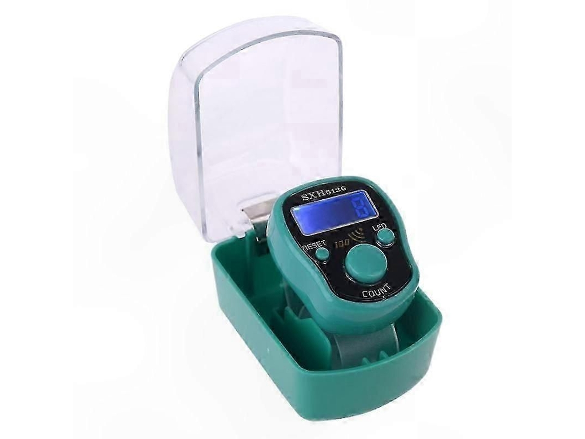 Contador Eletrônico Digital Portátil de Pulso com Luz Led e Som. TAISHENGDA