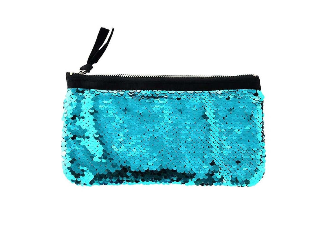 Bolsa De Maquiagem Pequena Portátil De Lantejoulas Para Mulher Mini Cute Para Viagem E Bolsa
