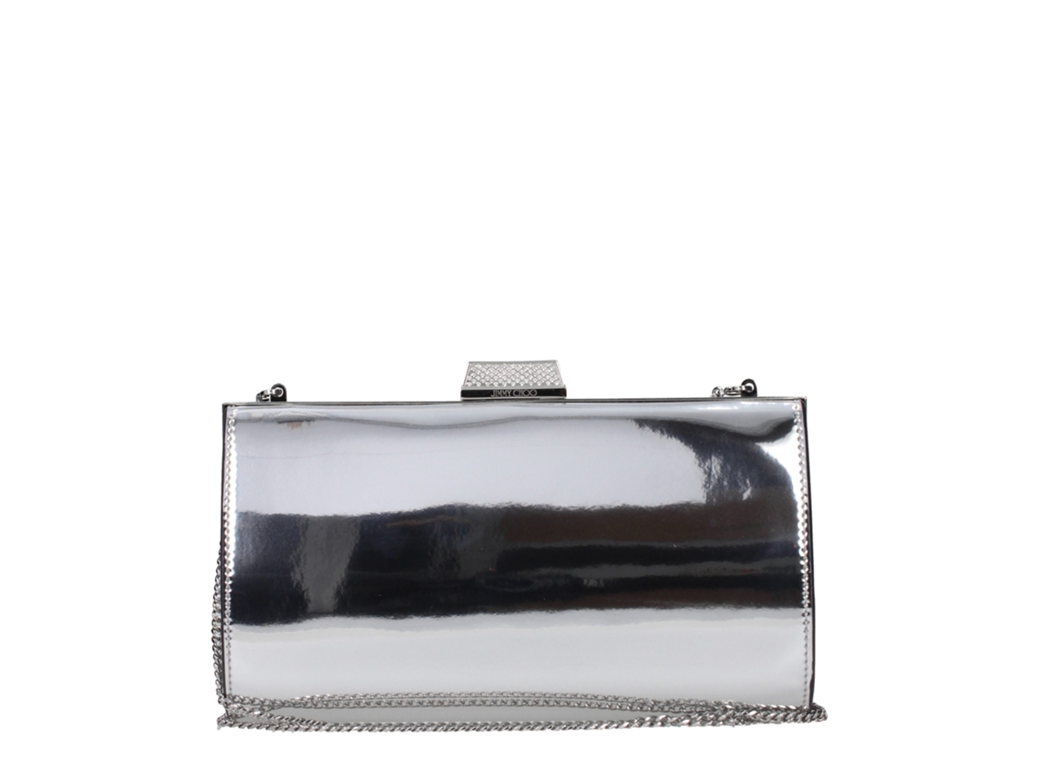 Mala Clutch Jimmy Choo Zahraomfbsilver – Cinzento