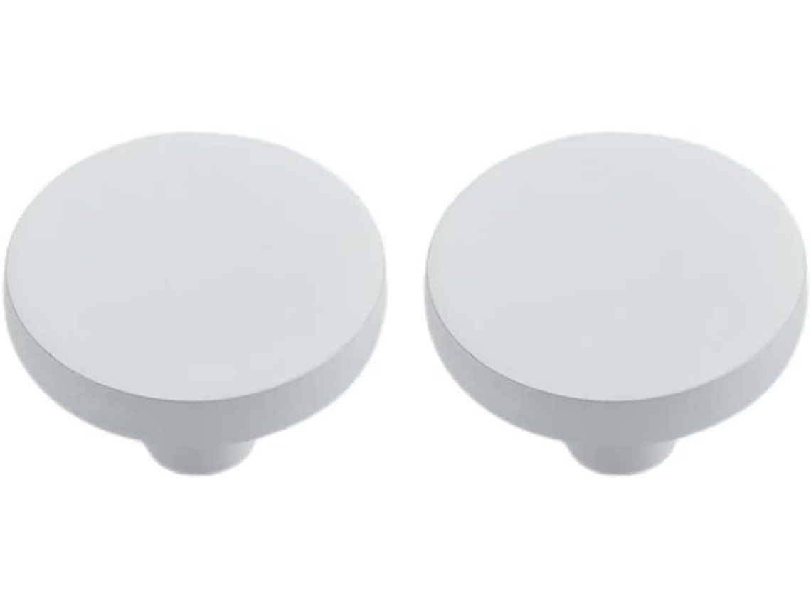 Creatdiy 2 Peças Puxadores E Redondos De Liga Zinco Maciço Para Gavetas Cômoda, Armários, Gavetas De Cozinha, Puxadores