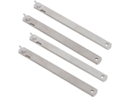 Tehaux Conjunto De 4-hastes Conectoras Aço Inoxidável Para Mesa Dobrável, Dobradiças De Suporte Tampa Resistentes Para