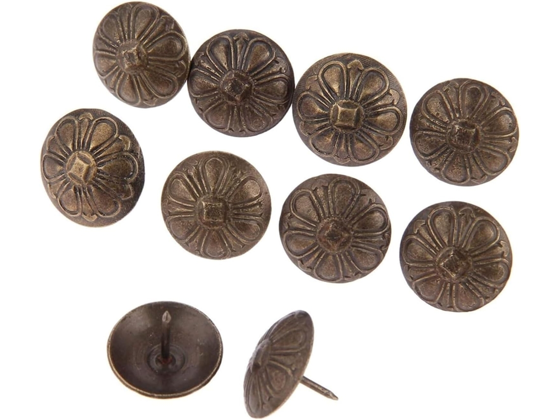 Tachinhas Decorativas, 20 Unidades, Estilo Antigo, Com Formato De