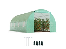 Estufa para tomate, portas, 90x90x145 cm, DECORALAR TECH