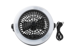 Lâmpada Ventilador Tenda Usb 12led Portátil Camping