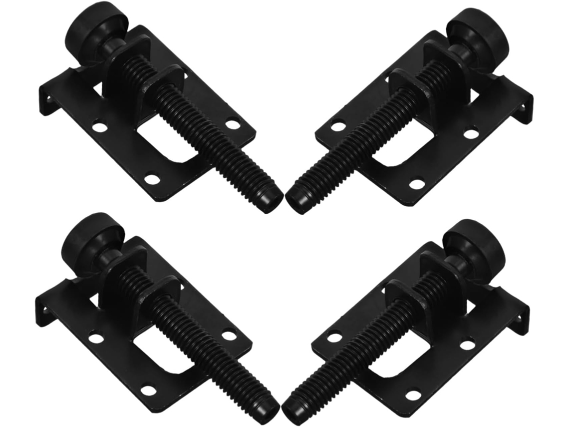 Conjunto De 4 Protetores Móveis Reforçados E Ajustáveis Para Armários, Mesas, Escritório E Uso Doméstico