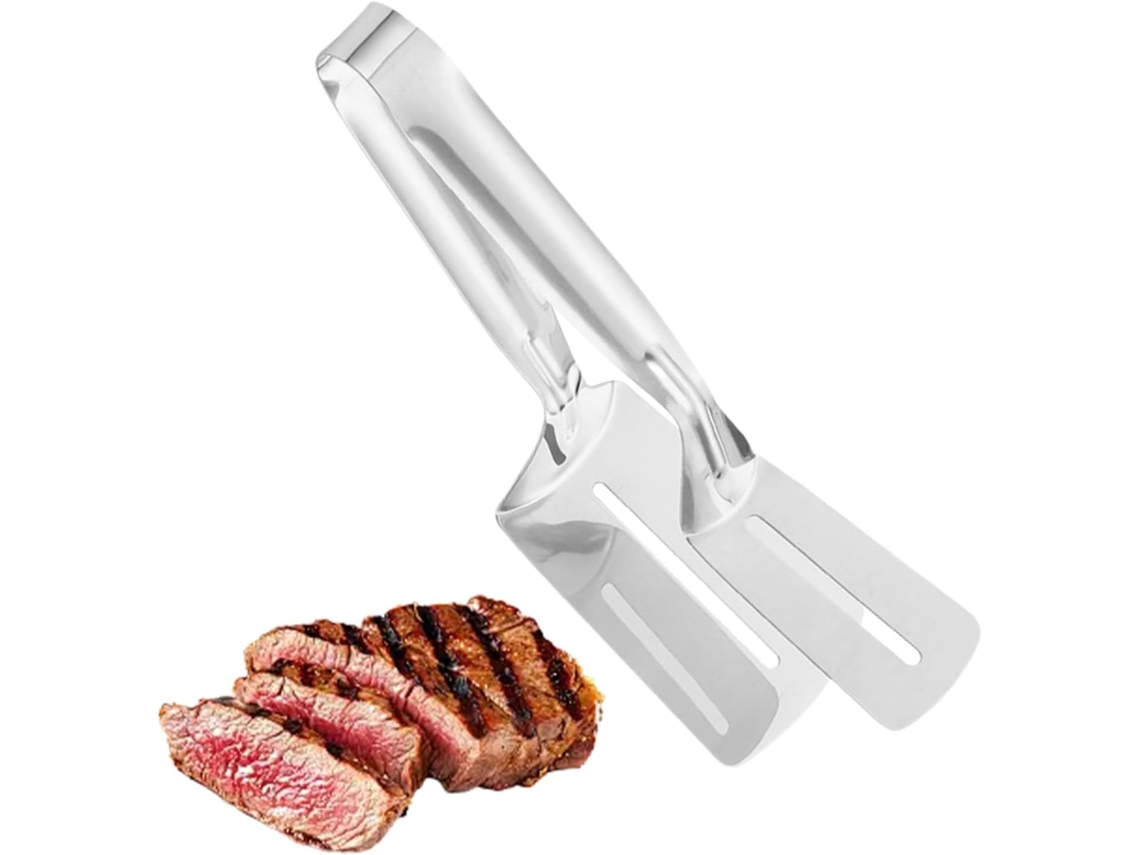 Pinças Para Churrasco Em Aço Inoxidável