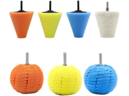 Discos De Polimento Espuma Reutilizáveis Para Furadeira Com Design