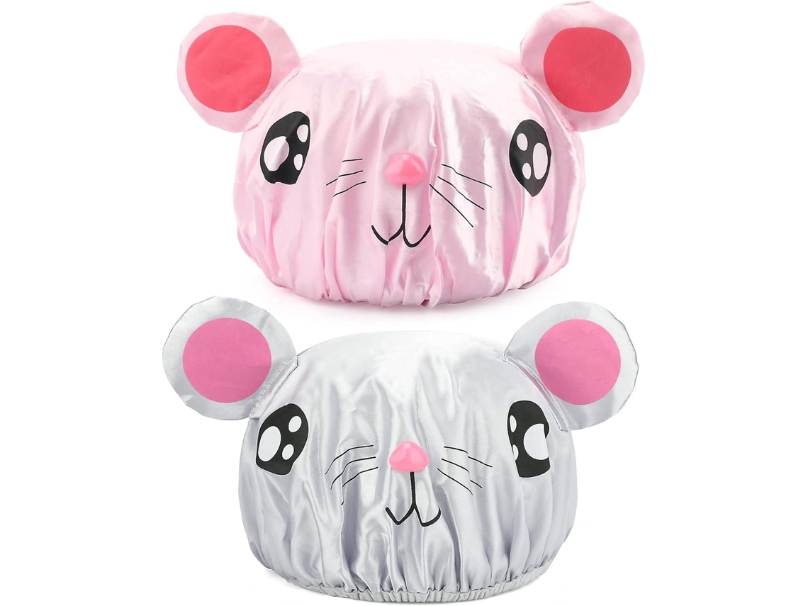 Conjunto De 2 Toucas De Banho Infantis, Touca De Banho Impermeável E Reutilizável, Adequada Para Meninos E Meninas.