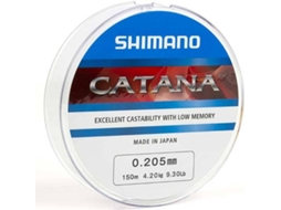 Linha de Pesca de monofilamento SHIMANO Catana (0.165 mm - 0,20 mm)