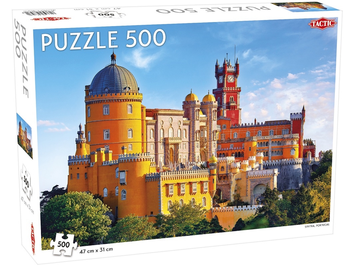 Puzzle TACTIC Sintra Portugal 500 Pcs 500 Peças Edifícios