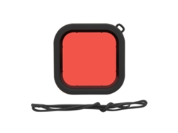 Abs Diving Lens Filter With Rope For Gopro 8 Action Camera Waterproof Shellred LAXISCREED