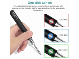 Laxiscreed Ferro De Soldar Sem Fios Usb Recarregável Portátil Para Diy Em Casa