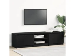 Vidaxl Móvel De Tv 140x40x36 Cm Derivados De Madeira Carvalho Preto