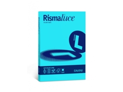 Papel FAVINI Rismaluce para impressora jato de tinta A3 297X420 Mm 200 folhas azul