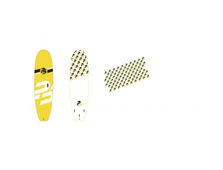 Surf PERFECT STUFF Fat Eva Wood Stringers 7'4