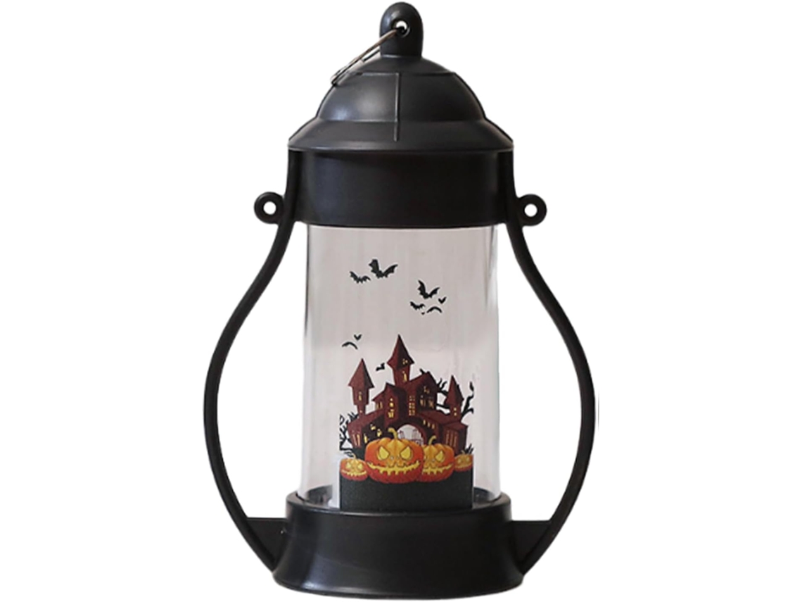 Lanterna De Caveira Led Para Fotos | Decoração De Halloween Para Casa E Festas