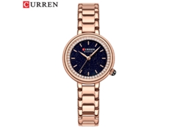 Relógio Feminino De Moda Com Pulseira De Aço Cravejada De Diamantes