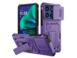 Capa Para Samsung Galaxy A36/a56, Resistente A Impactos E Com Suporte. Czhhmart（roxo）