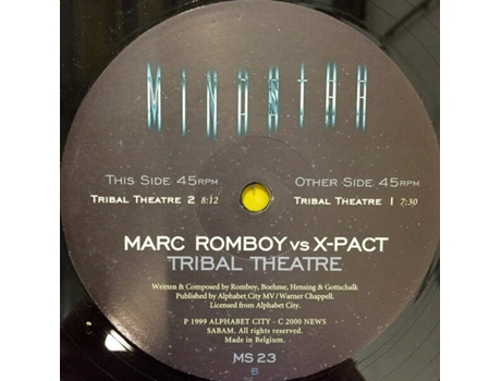 Vinil Tribal Theatre Mindstar
