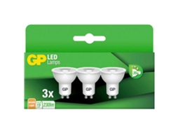 Gp Batteries 087427 Lighting Led Reflector Gu10 3.7W 3 Units