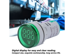 Voltímetro Led Digital para Teste de Tensão Cc