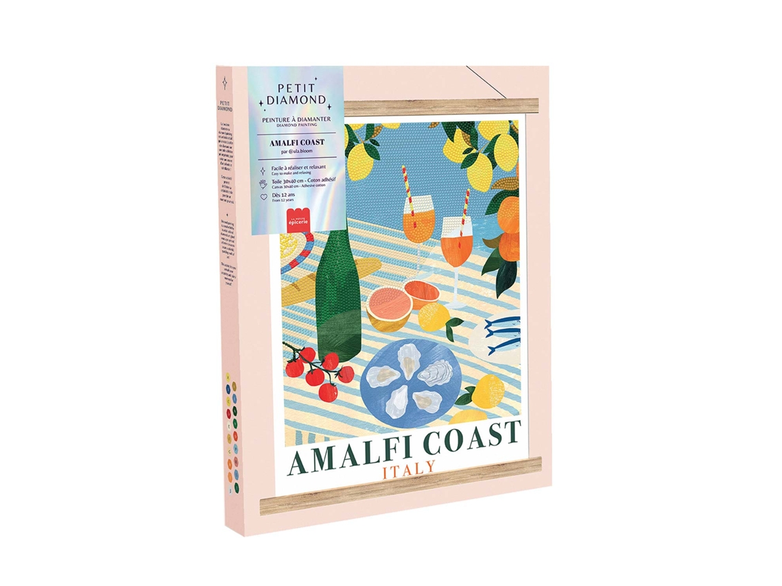 Pintar Com Diamantes La Petite Epicerie Petit Diamond 30x40cm Costa Amalfitana 352012