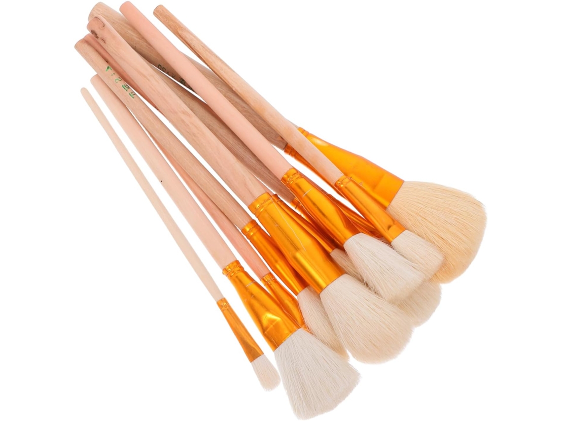 Conjunto De 12 Escovas Ergonômicas Para Polinização De Frutas E Vegetais.