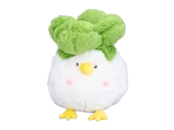 Brinquedo de pelúcia macio em forma de pássaro repolho da Ats, brinquedo decorativo para crianças e adultos.
