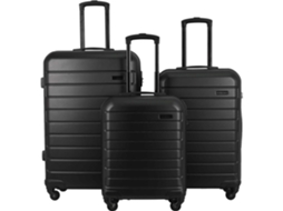 Conjunto 3 Malas De Viagem Lifestyle Cabine+média+grande Berg