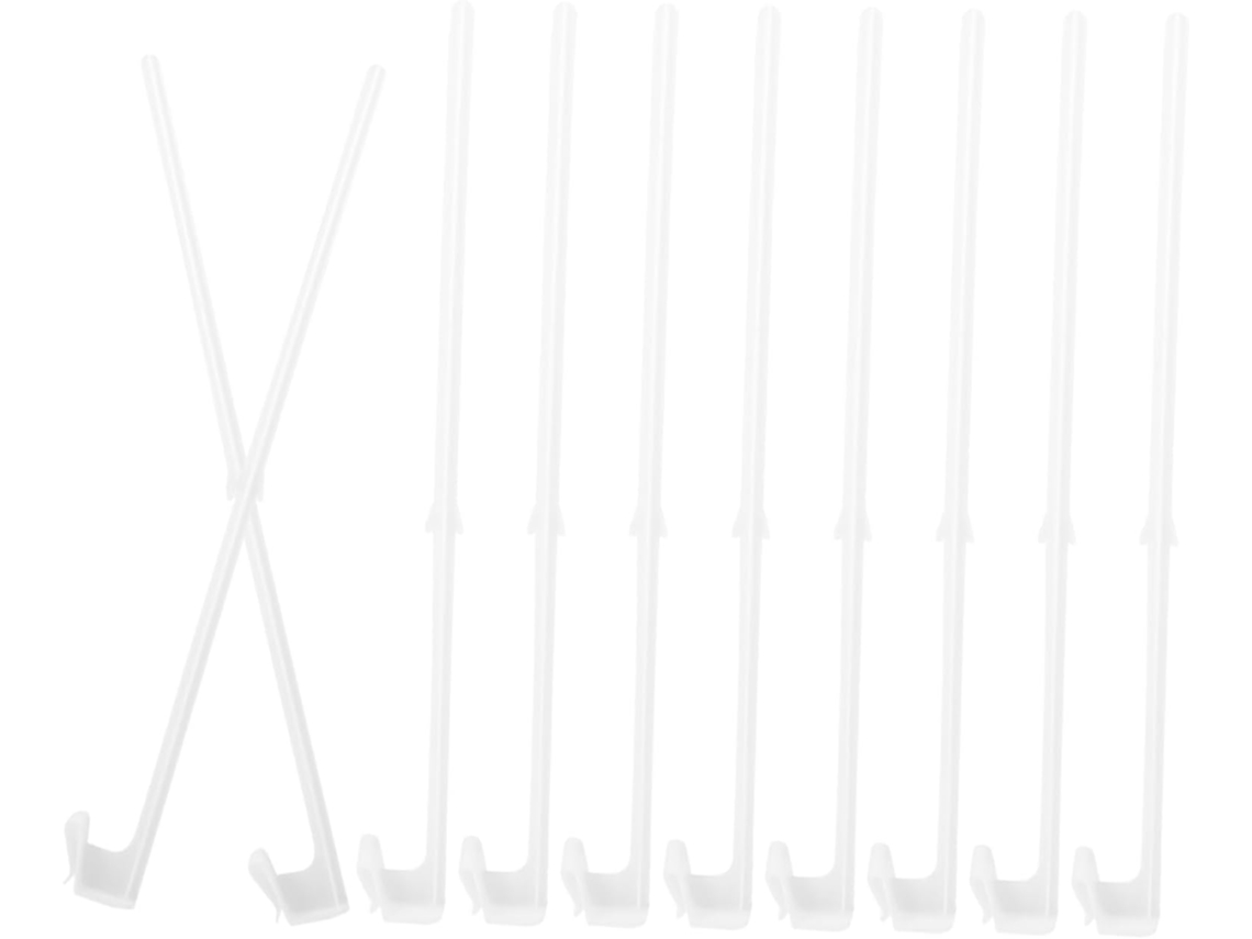 Conjunto De 10 Suportes Para Bandeiras De Uso Externo, Clipes Resistentes Ao Desgaste Para Carro, Pr Gokoco
