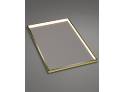 Espelho Ledimex Ability 140x80 Ouro Mate