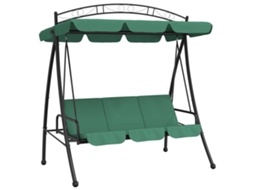 Garden Swing Bench, Garden Swing Benches Vidaxl Verde Tecido (n/a)