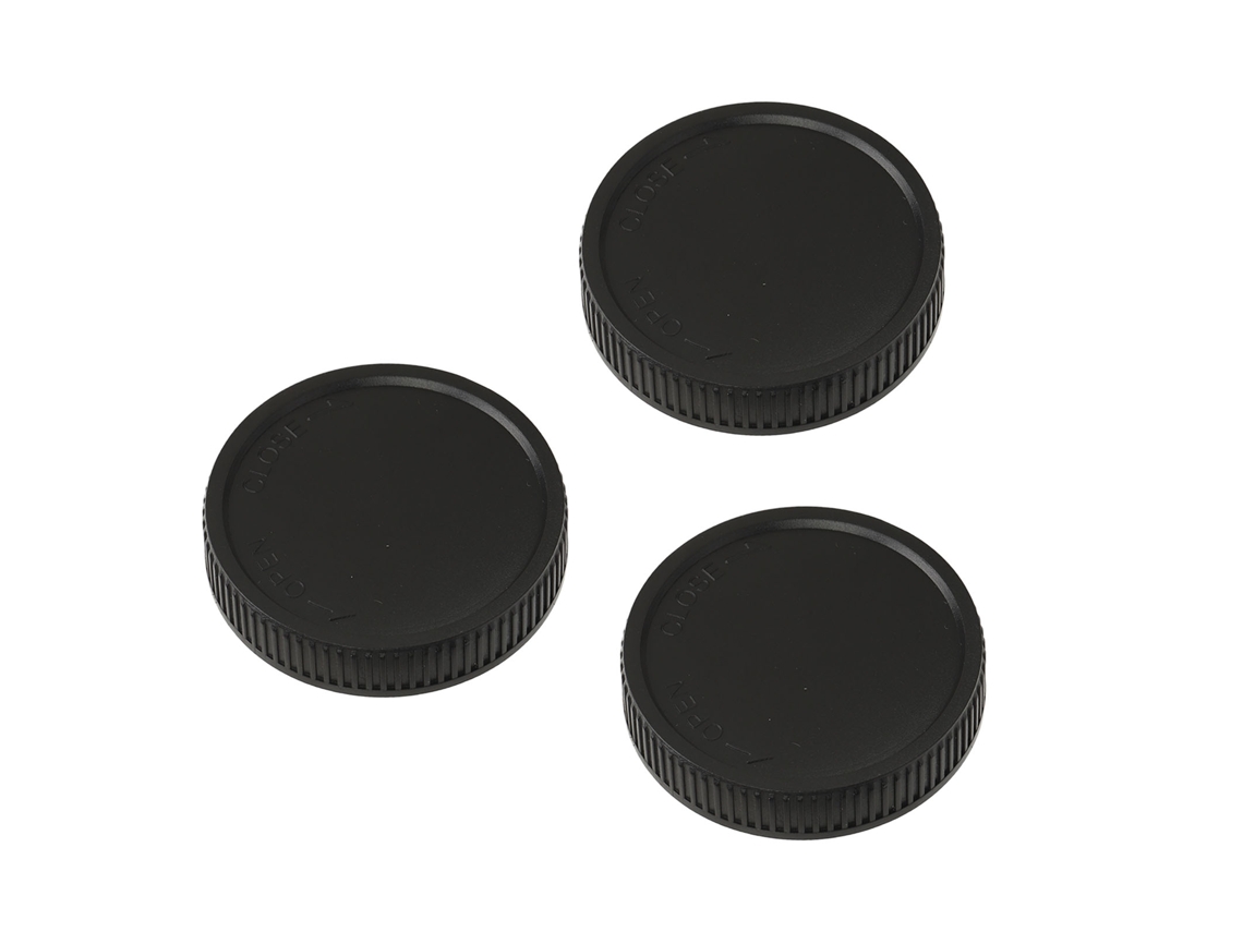 3pcs Rear Lens Cap Portable Camera Body Cap Dust Protective Cover For T Mouth Telescope M42x0.75 LAXISCREED