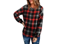 Camiseta Feminina Laxiscreed De Manga Longa Em Rosa Para Casual, Trabalho E Lazer, Tamanho Xxl