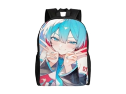 Mochila Hatsune Miku R423 Para Escola E Trabalho, Leve E Impermeável, Mochila Estilosa Para Estudantes E Adultos H423