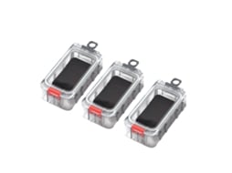 Caixa de Pesca Magnética com Luz Noturna 3pcs