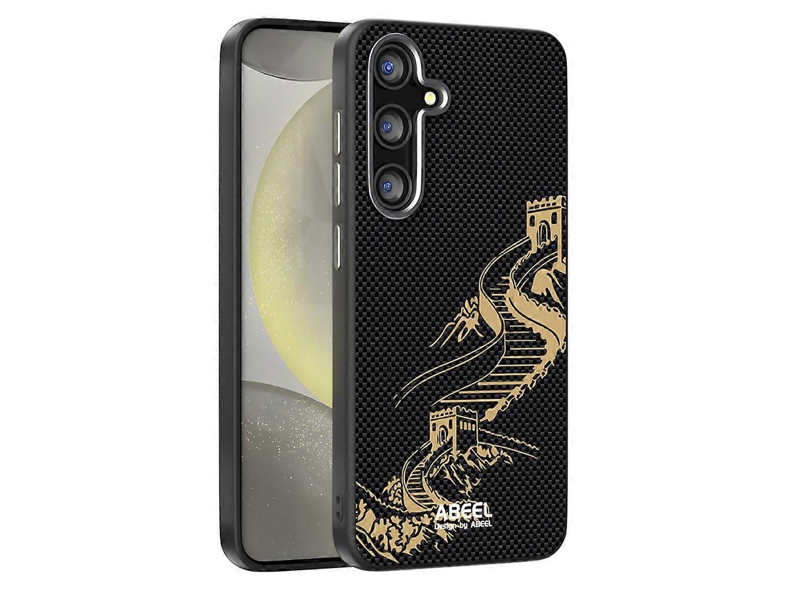 Capa Tkdaddy Abeel Para Samsung Galaxy S25 Fe Compatível Com Magsafe Ultra Slim Pc Tpu Capa Traseira Para Celular The Great Wall