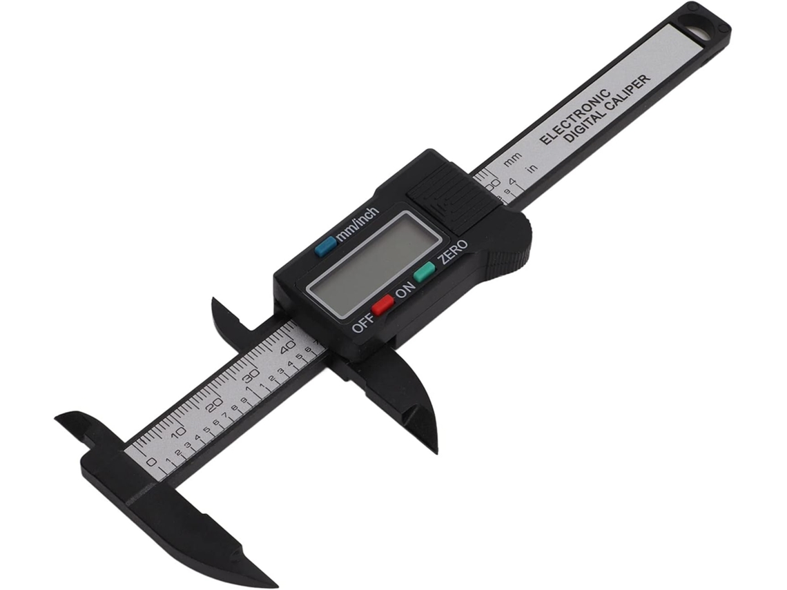 Paquímetro Digital Mini Led 0-100 Mm, Leve, Portátil, Fácil De Usar E