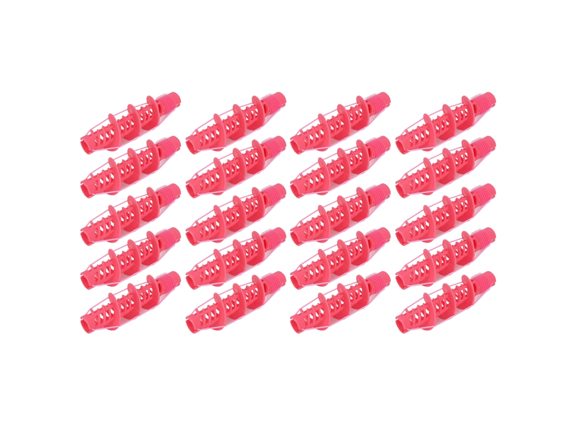 2026 20 Rodillos de Pelo Reutilizables Rodillos Espirales Herramienta de Peinado Y Rizado para Niñas