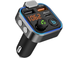 Car Transmissor FM NK-CA32008 BT USB-C M/L (Outlet Caixa Aberta)