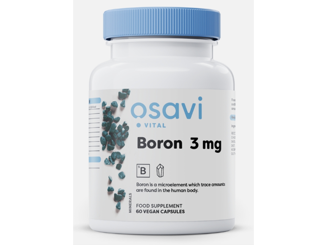 Boro, 3 Mg 60 Cápsulas Veganas Osavi