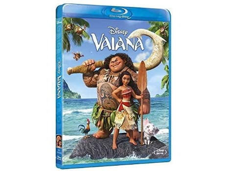 Blu-Ray Vaiana (Disney - Edição em Espanhol)