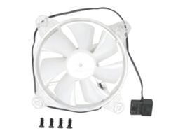 Ventilador De Caixa Rgb De 120mm, 7 Pás, Baixo Ruído, Fácil Instalação, Resfriamento Desktop Luz Dourada